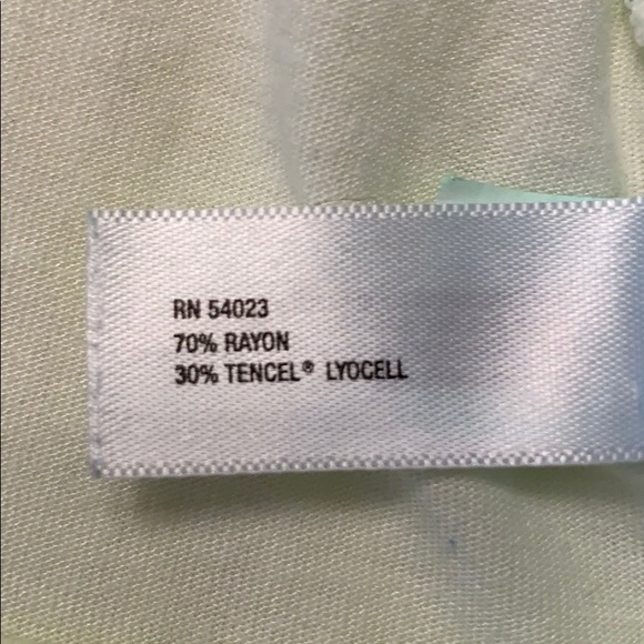 Ombré tie dyed Gap aqua yellow white tee size L - Picture 8 of 8